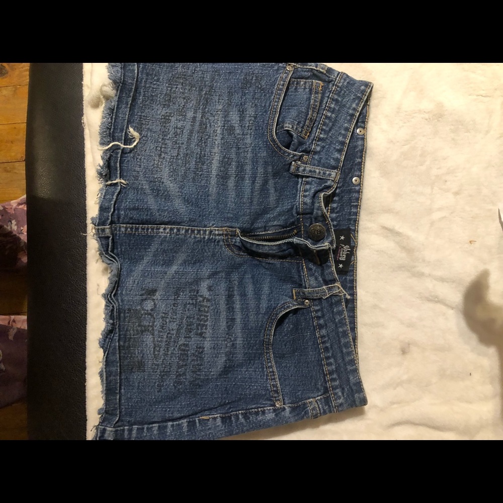 Jean Mini Skirt